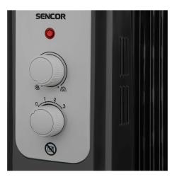 Električni konvektorski grelnik Sencor SOH 3311BK_2