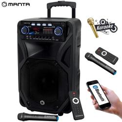 Karaoke zvočni sistem MANTA SPK5021 PRO Fonos, vgrajena baterija, B...
