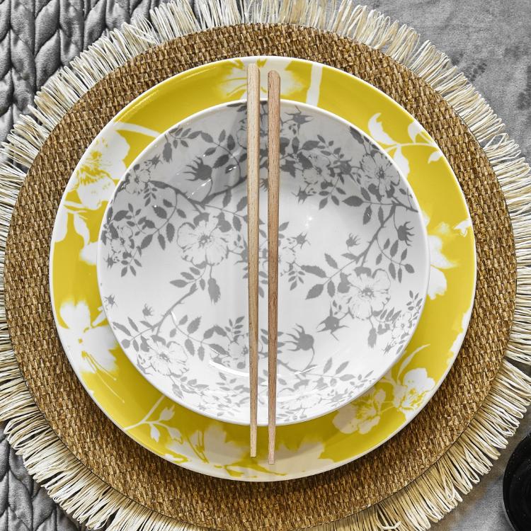 Garnitura 18 delni krožniki porcelan