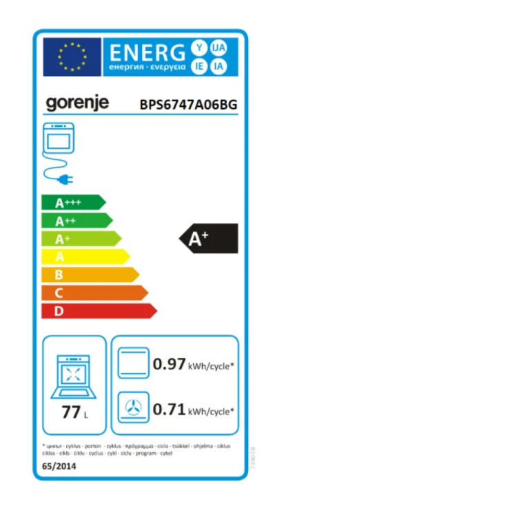 Vgradna pirolitična pečica Gorenje BPS6747A06BG_10