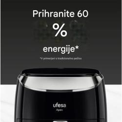 Cvrtnik na vroč zrak Ufesa Apex, 3.5 L, 1500 W