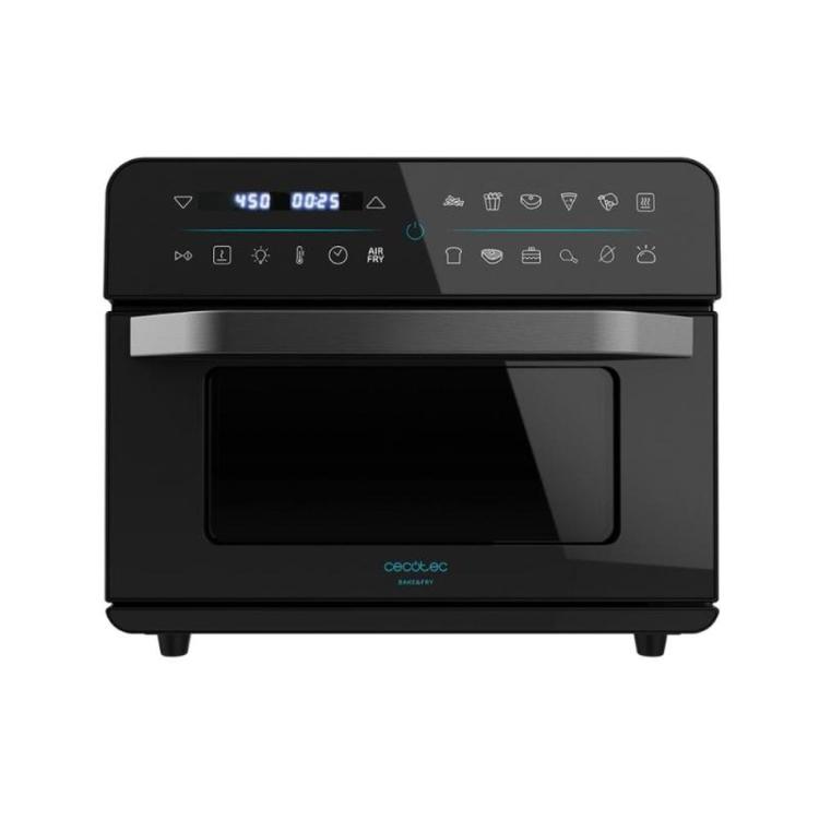 Mini pečica Cecotec Bake&Fry 2500 Touch, 1800 W, 25 l, črna