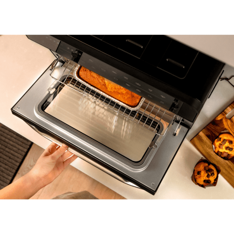 Mini pečica Cecotec Bake&Fry 2500 Touch, 1800 W, 25 l, črna