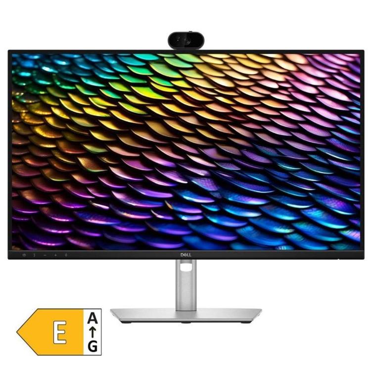 Dell P2726DEB – 27-palčni QHD monitor z vgrajeno spletno kamero, tankimi robovi in energijskim razredom E.