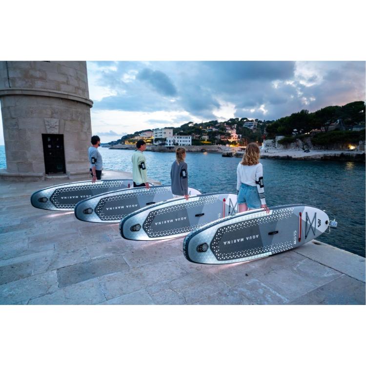 Napihljiv SUP Aqua Marina GLOW 10’4″, BT-24GL, z ambientno osvetlitvijo