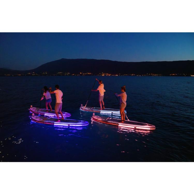 Napihljiv SUP Aqua Marina GLOW 10’4″, BT-24GL, z ambientno osvetlitvijo