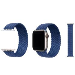 Najlonski pašček Chic (vel.S) za Apple Watch (38/40/41 mm), moder, dolžina 13,5 cm_1