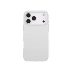 Eleganten bel gumiran ovitek za iPhone 17 Pro Max