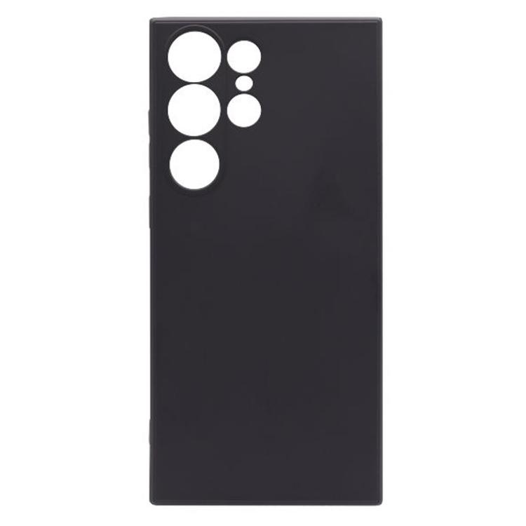 Gumiran ovitek (TPU) za Samsung Galaxy S23 Ultra, črna N-Type