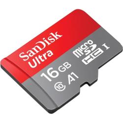 Spominska kartica SanDisk MicroSDHC 16 GB ULTRA MOBILE, 98MB/s, UHS-I C10, A1, adapter