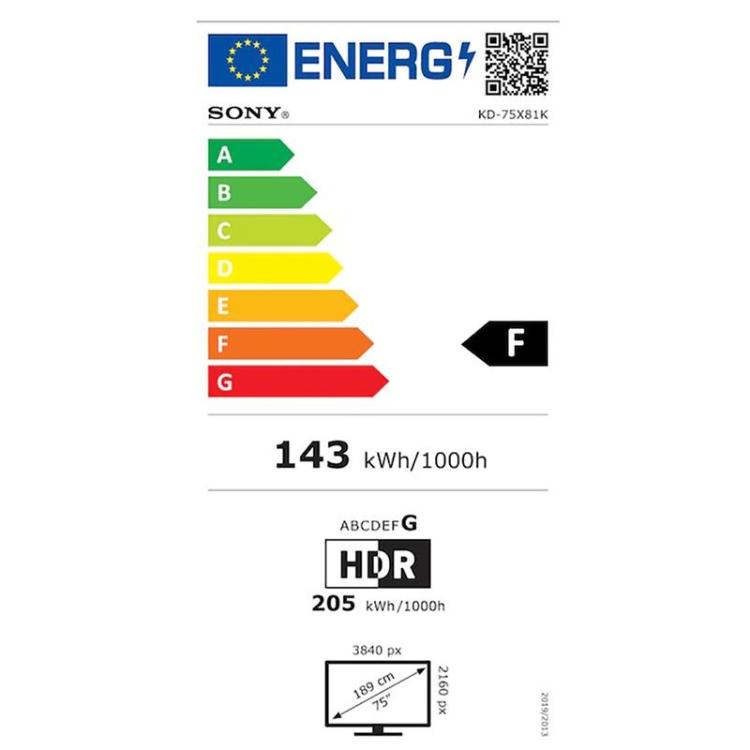 Televizor Sony KD75X81KAEP 4K Ultra HD, diagonala 189 cm_1