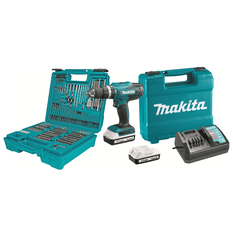 Akumulatorski vrtalnik-vijačnik set Makita HP488DWAE