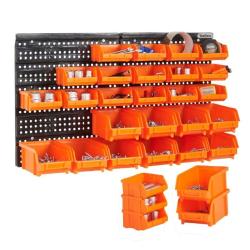 Modularna zasnova pomaga ohranjati urejeno delavnico ali garažo ter omogoča prilagodljivo organizacijo delovnega prostora.