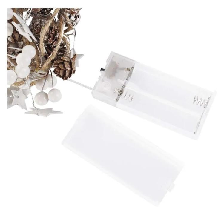 Božična girlanda Emos storžki, LED, 1,7 m, notranja, topla