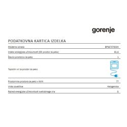 Vgradna pirolitična pečica Gorenje BPS6737E03X-10