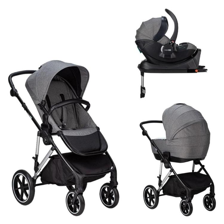 Voziček FreeON 4v1 Zen Deluxe, dark grey