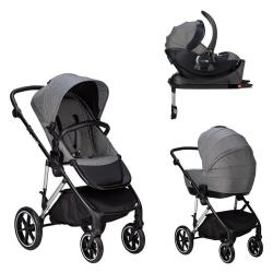 Voziček FreeON 4v1 Zen Deluxe, dark grey
