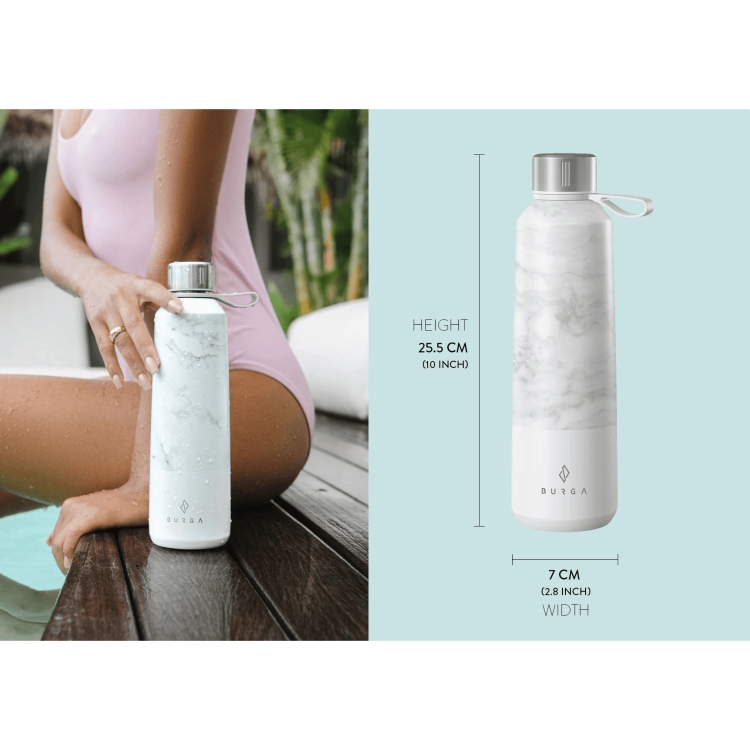 Termo steklenica Burga, 500 ml, almond latte