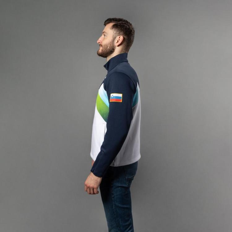Moška jopa Peak ZFA4201, modro - bela, velikost 2XL