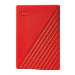 Prenosni zunanji trdi disk WD My Passport 2 TB, USB 3.0 (2.0), WD Backup, WD Security, WD Drive Utilities, rdeč