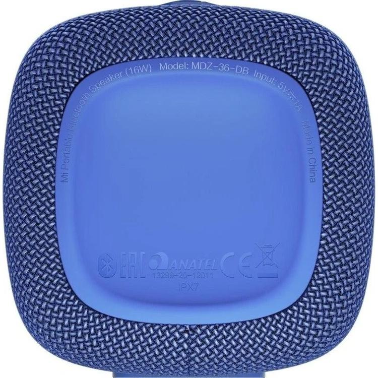 Bluetooth zvočnik Xiaomi Mi Portable Speaker, TWS, IPX7, modra