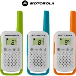 Triple Walkie Talkie Set 3-ih radijskih postaj Motorola TLKR T42_1