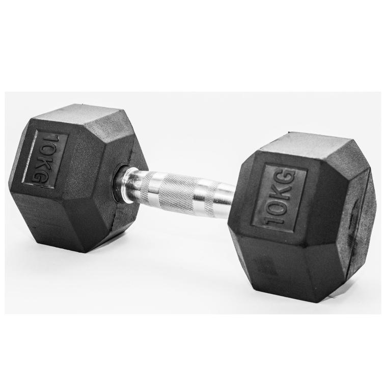 Gumirana ročka Fitmotiv Hex, 10 kg_1