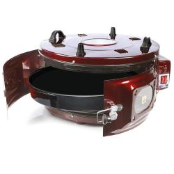 Električna podpeka pečica (sač) M301TC, 50 cm, bordo rdeča