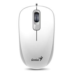 Miška Genius DX-120 USB bela, optična, 3 gumbi