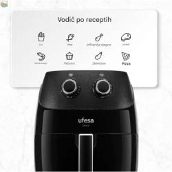 Cvrtnik na vroč zrak Ufesa Shadow, 5L, 1500 W