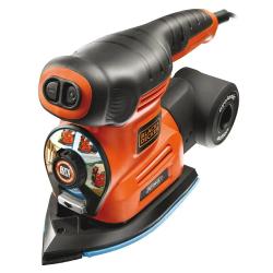 Vibracijski brusilnik Black+Decker KA280LKA, 220 W, v kovčku