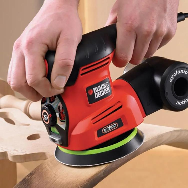 Vibracijski brusilnik Black+Decker KA280LKA, 220 W, v kovčku