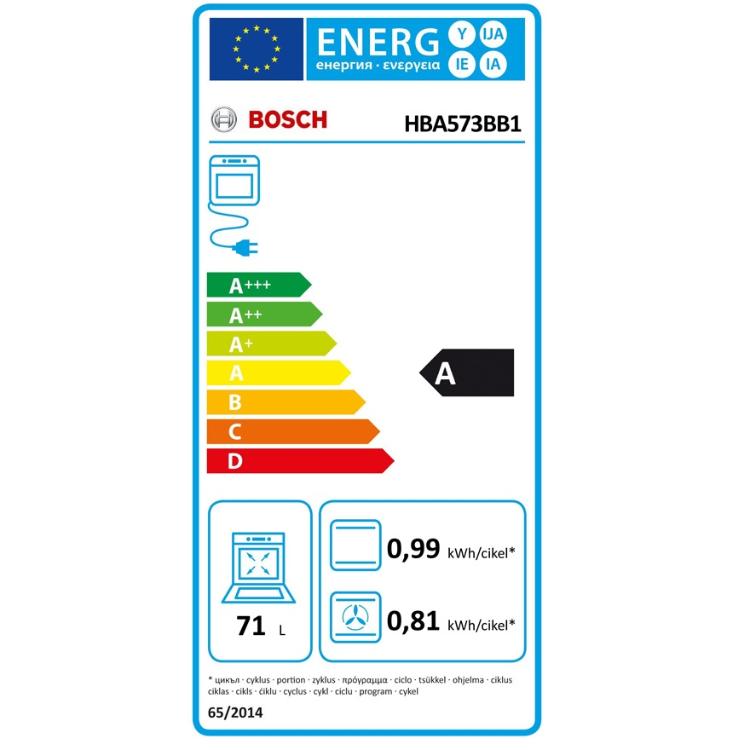 Vgradna pečica Bosch HBA573BB1_5