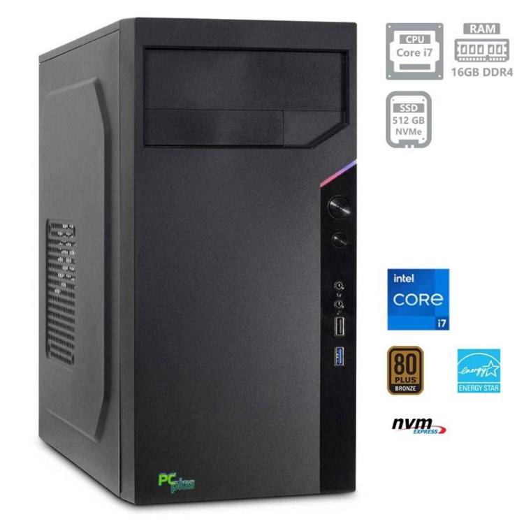 Računalnik PCPLUS e-office i7-12700 / 16GB / 512GB NVMe SSD