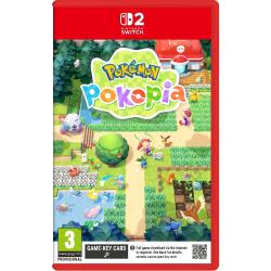 Copilot said: Pokémon Pokopia za Nintendo Switch 2, uradna naslovnica z različnimi Pokémoni, kmetovanjem, raziskovanjem in oznako Game‑Key Card.