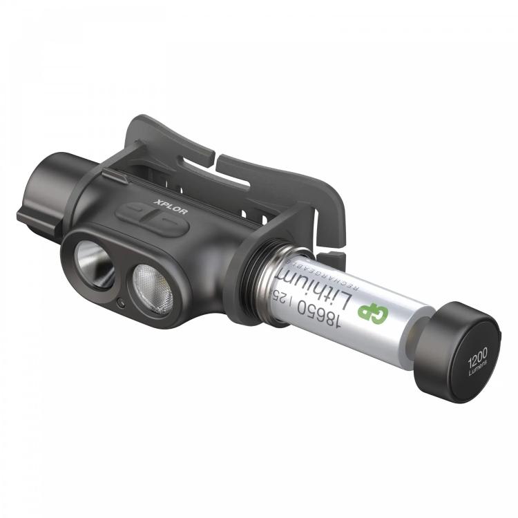 Naglavna LED svetilka GP PHR19, 1200 lm