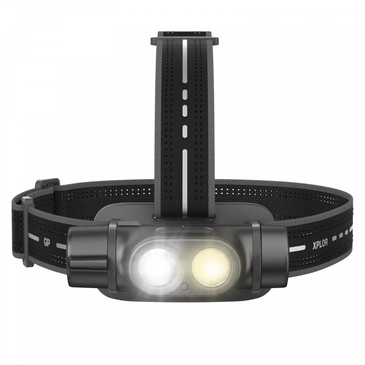 Naglavna LED svetilka GP PHR19, 1200 lm