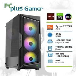 Računalnik PCPlus Gamer Ryzen 7 7700X / 16GB / 1TB NVMe SSD / GeForce RTX 4070 12GB / RGB