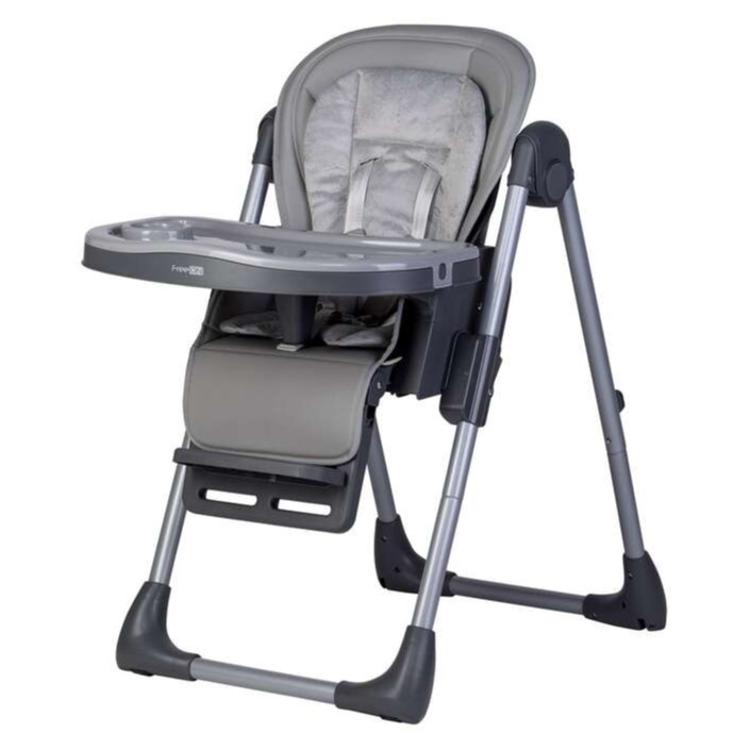 Stol za hranjenje FreeON Lan grey