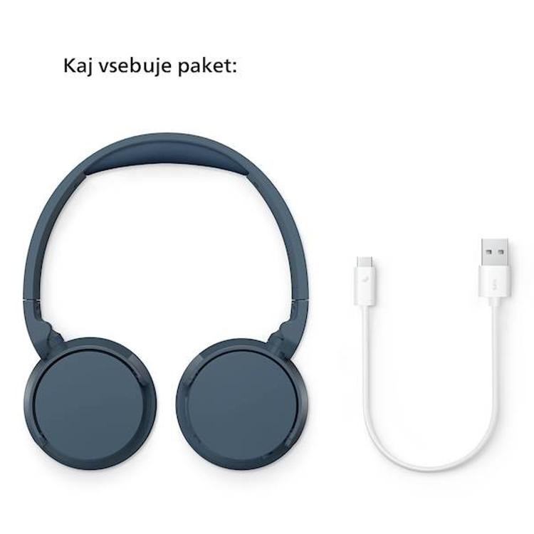 Brezžične slušalke Philips TAH4209BL