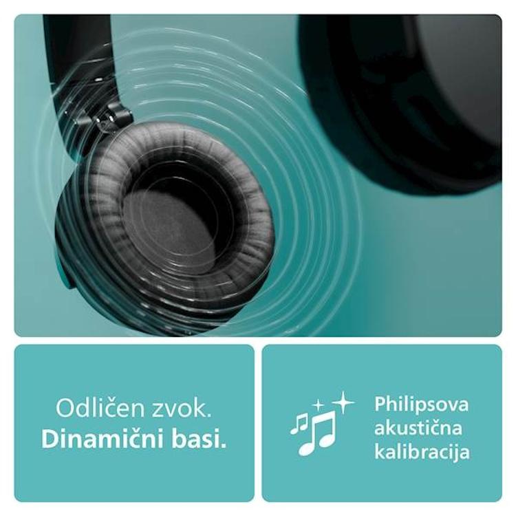 Brezžične slušalke Philips TAH4209BL