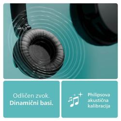 Brezžične slušalke Philips TAH4209BL