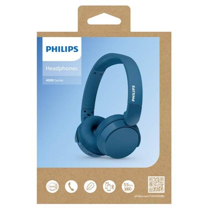 Brezžične slušalke Philips TAH4209BL