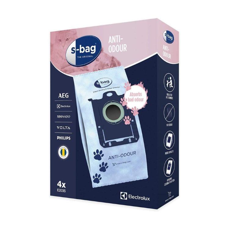 Vrečke za sesalec, s-bag Anti-Odour, E203S, Electrolux, 4/1_1