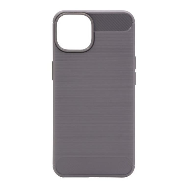 Gumiran ovitek (TPU) za Apple iPhone 14, siv A-Type