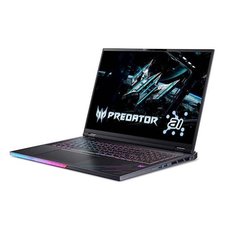 Acer PH18-73-99ZZ Ultra 9 275HX/64GB/SSD 1TB/18'' WQXGA 250Hz/RTX, odprt Predator prenosnik z RGB osvetlitvijo.