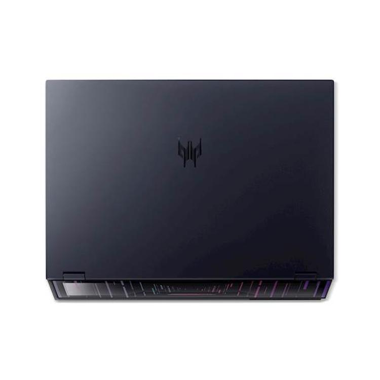 Acer PH18-73-99ZZ Ultra 9 275HX/64GB/SSD 1TB/18'' WQXGA 250Hz/RTX, zaprt Predator prenosnik, pogled od zgoraj.