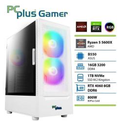 Gaming računalnik PCPLUS Gamer Ryzen 5 5600X 16GB 1TB RTX 4060 8GB be