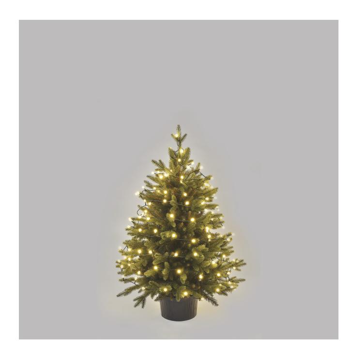 LED božična cherry veriga kroglice, 8 m, zunanja in notranja, topla bela_4