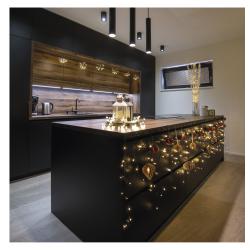LED božična cherry veriga kroglice, 8 m, zunanja in notranja, topla bela_6